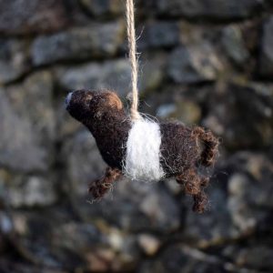 belted galloway gift decoration