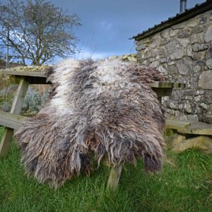 felted fleece sheepskin