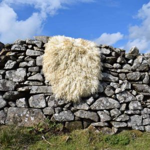 felted fleece wool rug