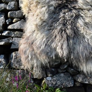 ivar felted fleece rug
