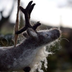 wool christmas decorations