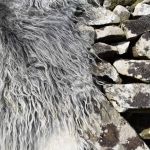 grey icelandic felted fleece