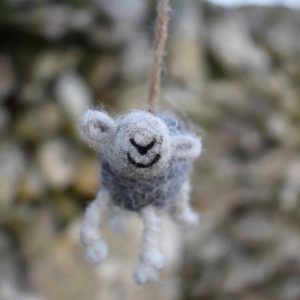 cute herdwick sheep wool gift