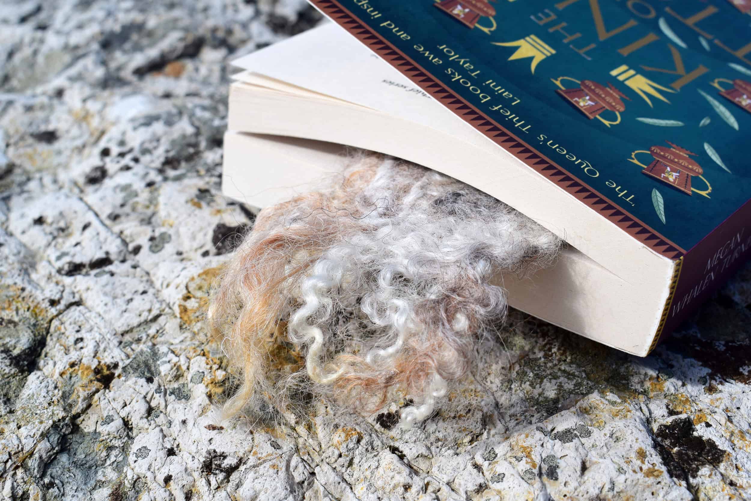 wild felted wool bookmark stone eco natural ethical folk art handmade gift 9 natural wool bookmark