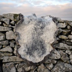 reversible felted rug