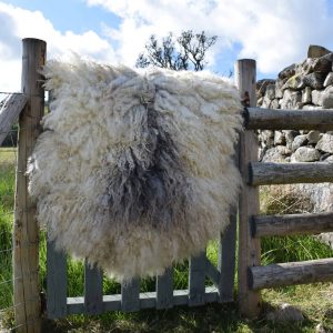 vegetarian sheepskin rug
