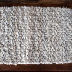 handmade peg loom wool rug