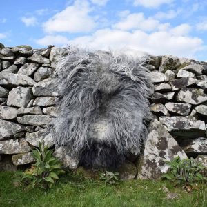 grey icelandic felted fleece