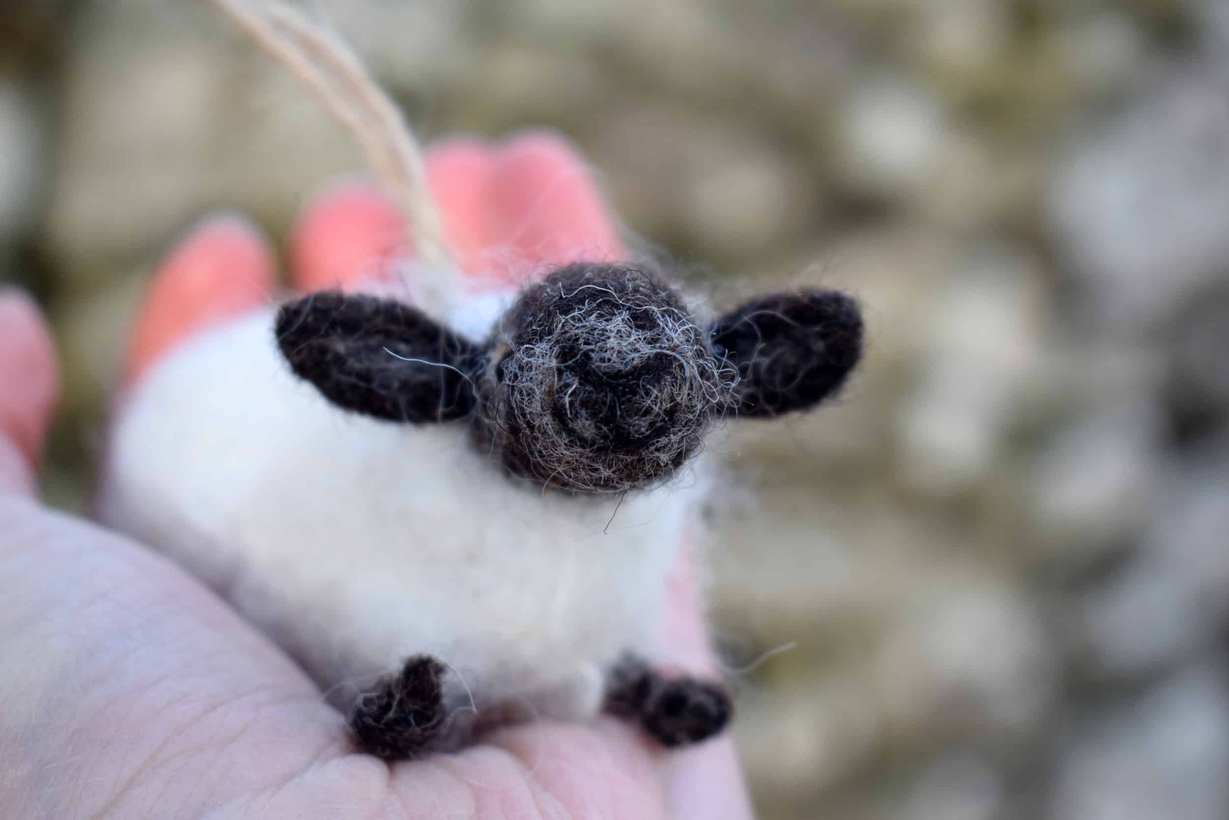 100% handmade wool felt animals crafts