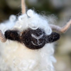 valais blacknose sheep decoration