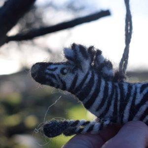 zebra needle felt
