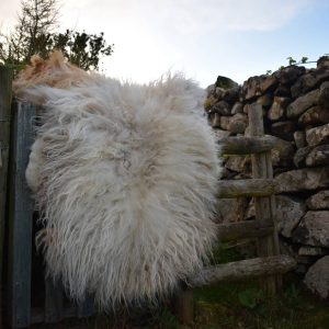 Icelandic felted fleece rug